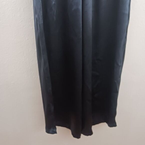 Code X Mode navy blue wide leg elastic waist pants size L - Picture 3 of 10